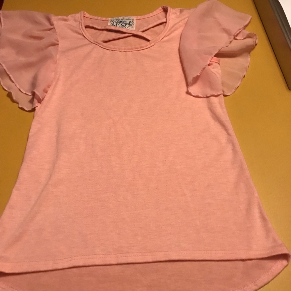 Girls pink shirt